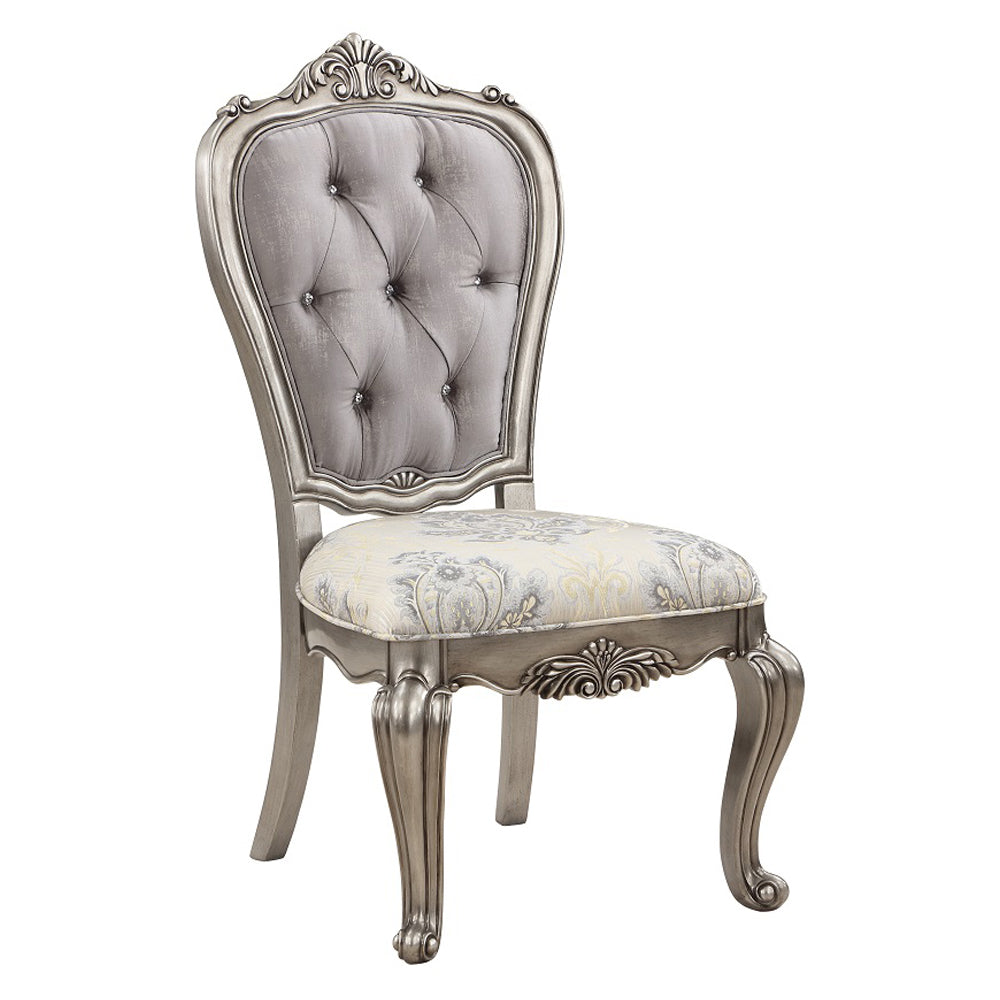 ACME Ariadne Side Chair Set of 2 – angle view – Lusso Furniture Miami