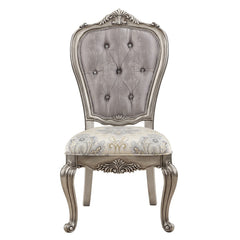 ACME Ariadne Side Chair Set of 2 – side view – Lusso Furniture Miami