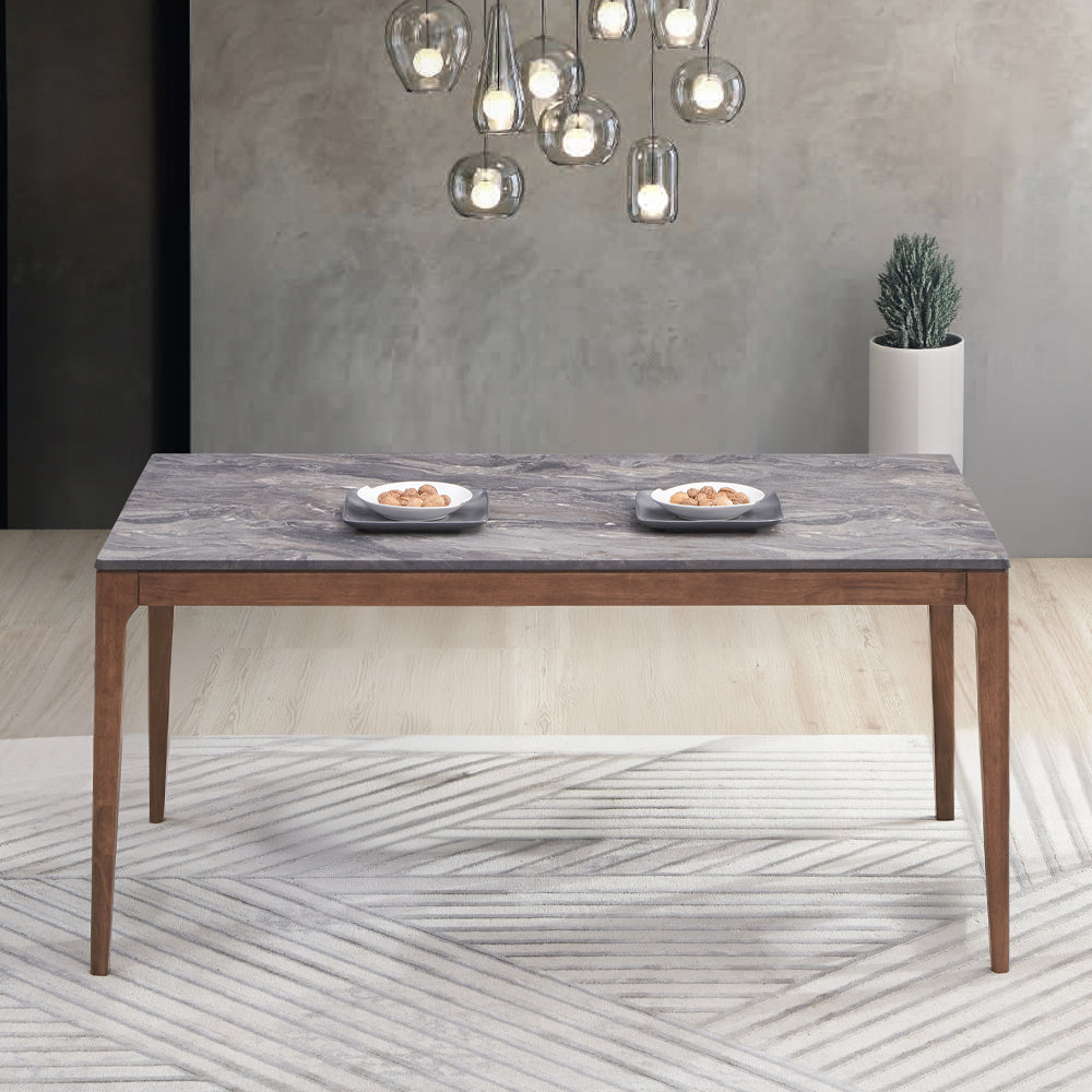 ACME Bevis Dining Table – front view – Lusso Furniture Miami