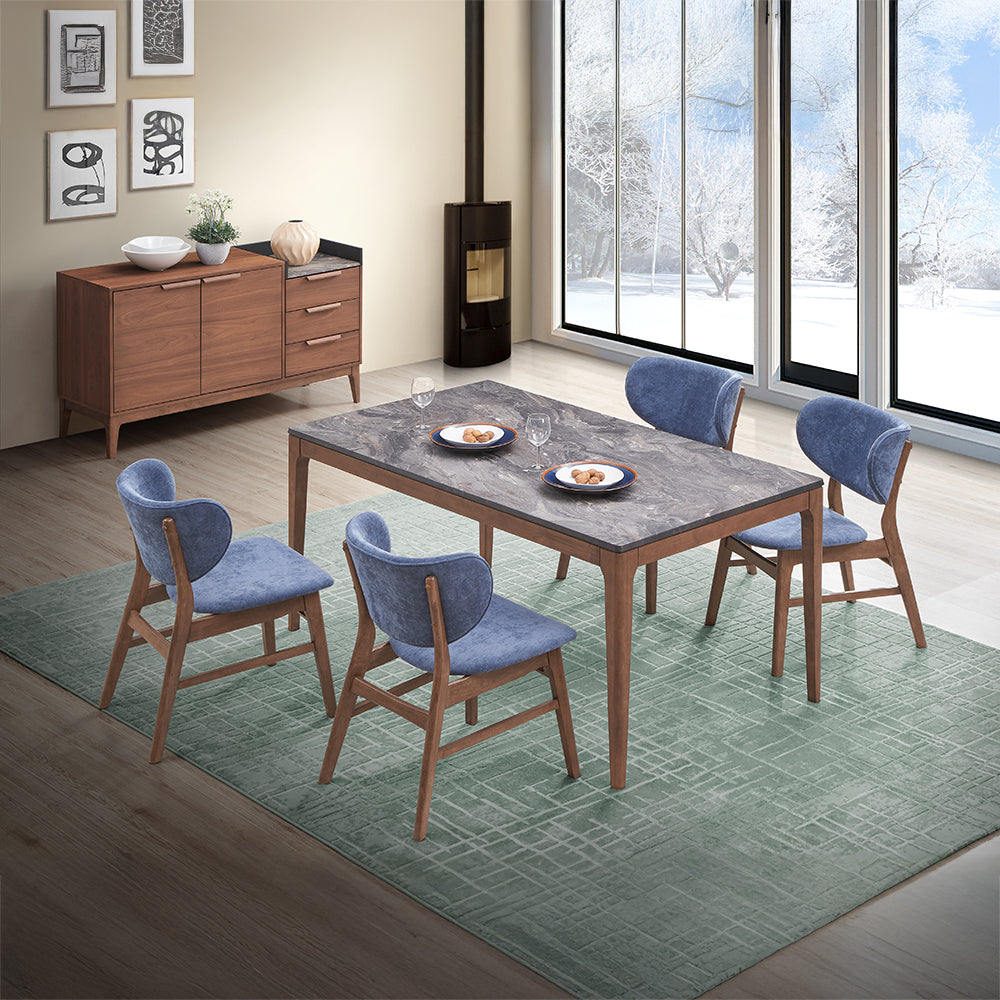 ACME Bevis Side Chair Set of 2 – close-up – Lusso Furniture Miami