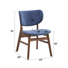 ACME Bevis Side Chair Set of 2 – view 12 – Lusso Furniture Miami