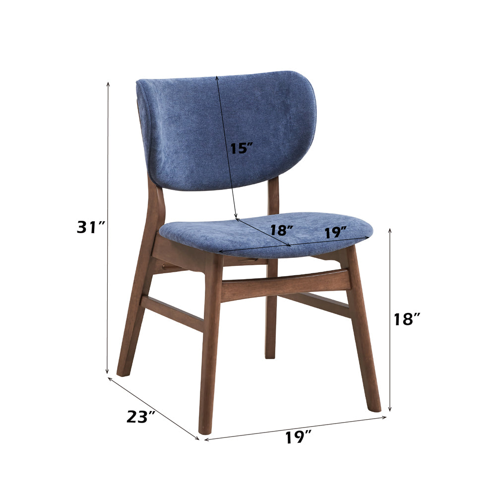 ACME Bevis Side Chair Set of 2 – view 12 – Lusso Furniture Miami