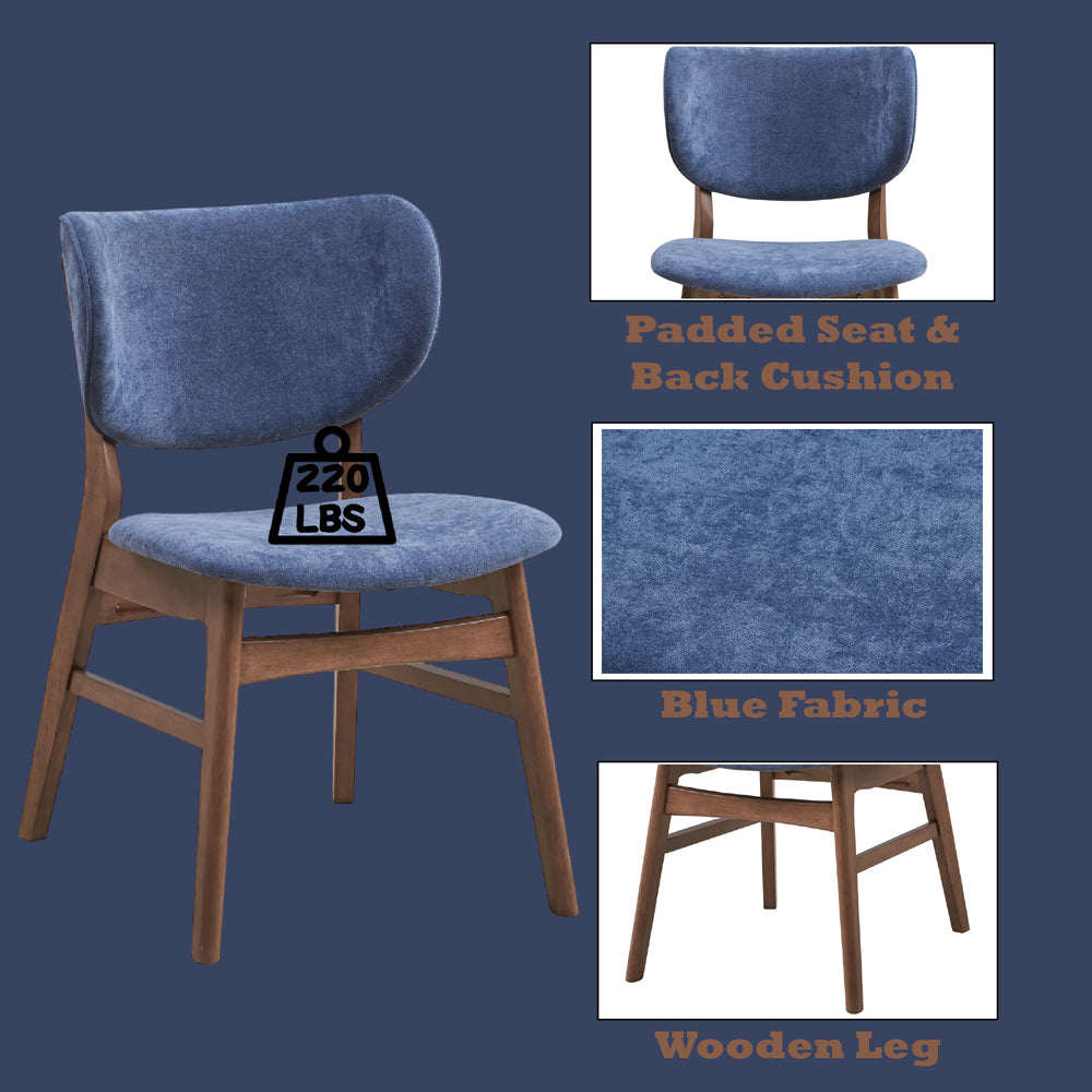 ACME Bevis Side Chair Set of 2 – view 13 – Lusso Furniture Miami