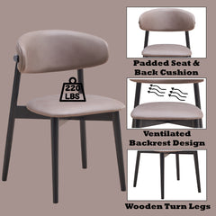 ACME Lanae Side Chair Set of 2 – top view – Lusso Furniture Miami
