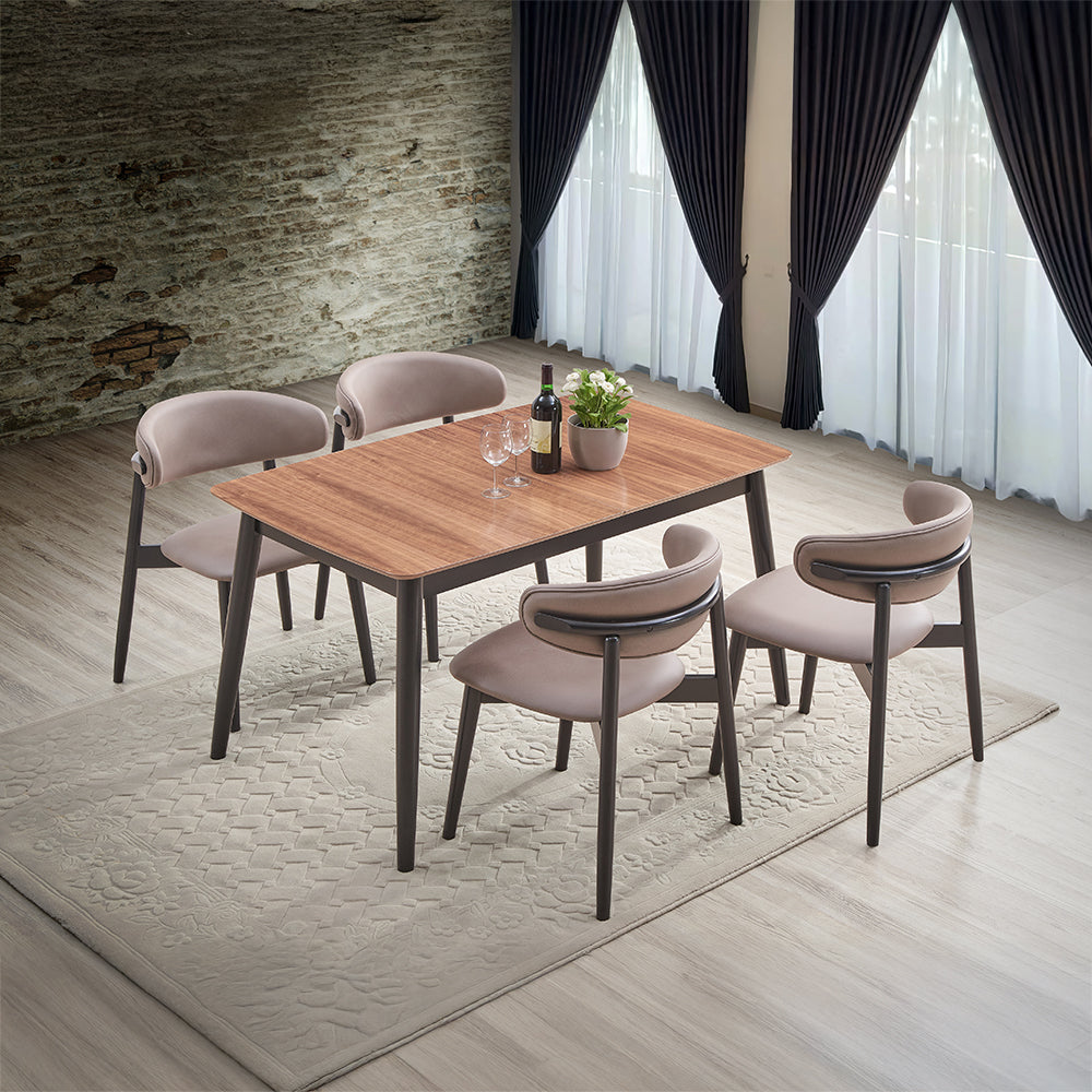 ACME Lanae Side Chair Set of 2 – close-up – Lusso Furniture Miami