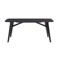 ACME Eliora Dining Table – side view – Lusso Furniture Miami