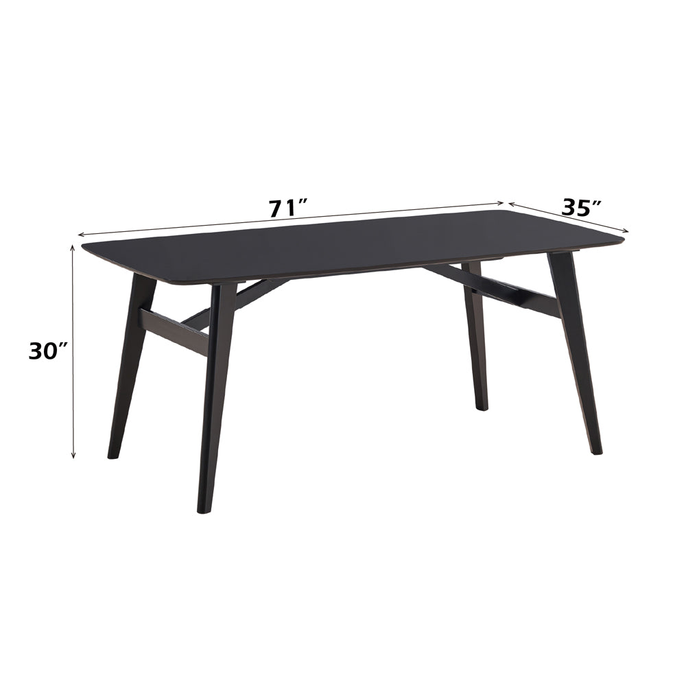 ACME Eliora Dining Table – alternate view – Lusso Furniture Miami