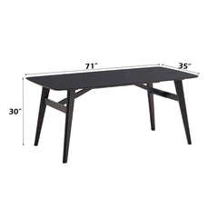 ACME Eliora Dining Table – alternate view – Lusso Furniture Miami