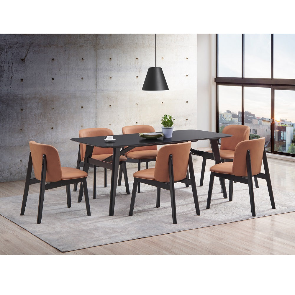 ACME Eliora Side Chair Set of 2 – finish detail – Lusso Furniture Miami