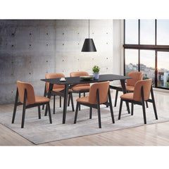 ACME Eliora Side Chair Set of 2 – finish detail – Lusso Furniture Miami