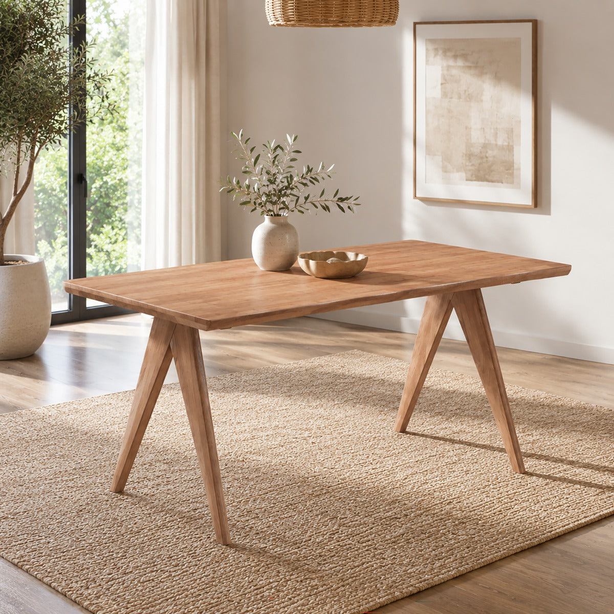 ACME Velentina Dining Table – view 11 – Lusso Furniture Miami