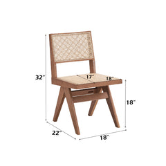 ACME Velentina Side Chair Set of 2 – close-up – Lusso Furniture Miami
