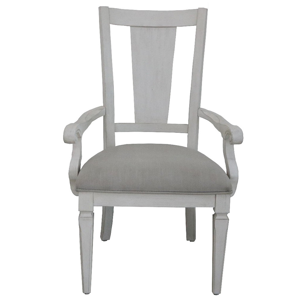 ACME Katia Arm Chair Set of 2 – side view – Lusso Furniture Miami