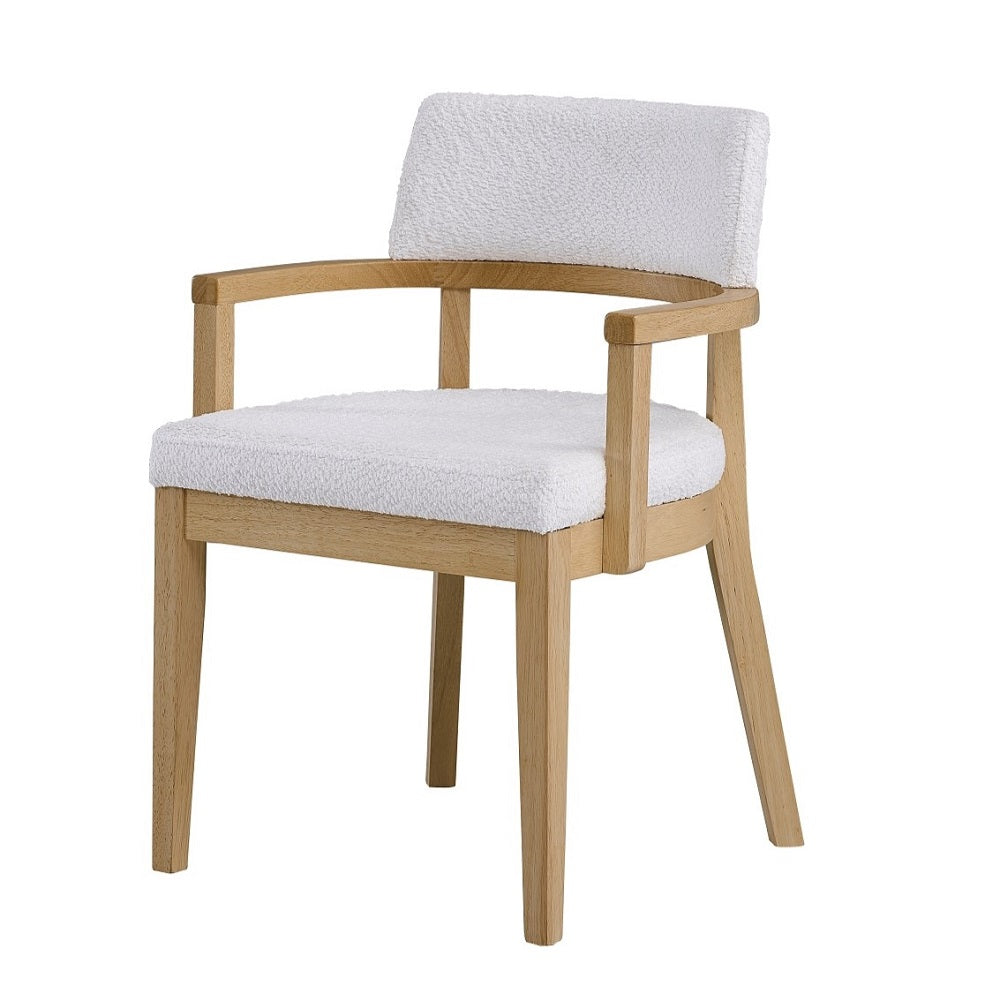 ACME Kasem Arm Chair Set of 2 – front view – Lusso Furniture Miami