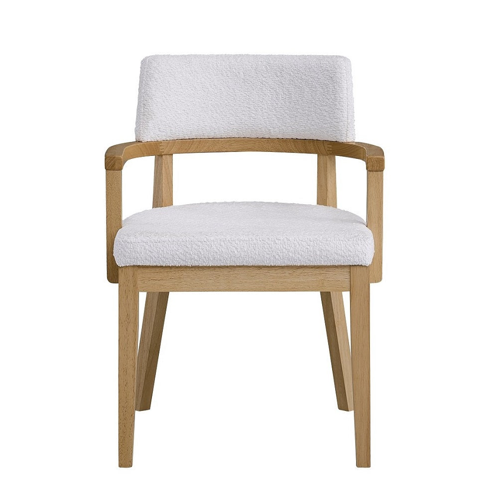ACME Kasem Arm Chair Set of 2 – angle view – Lusso Furniture Miami