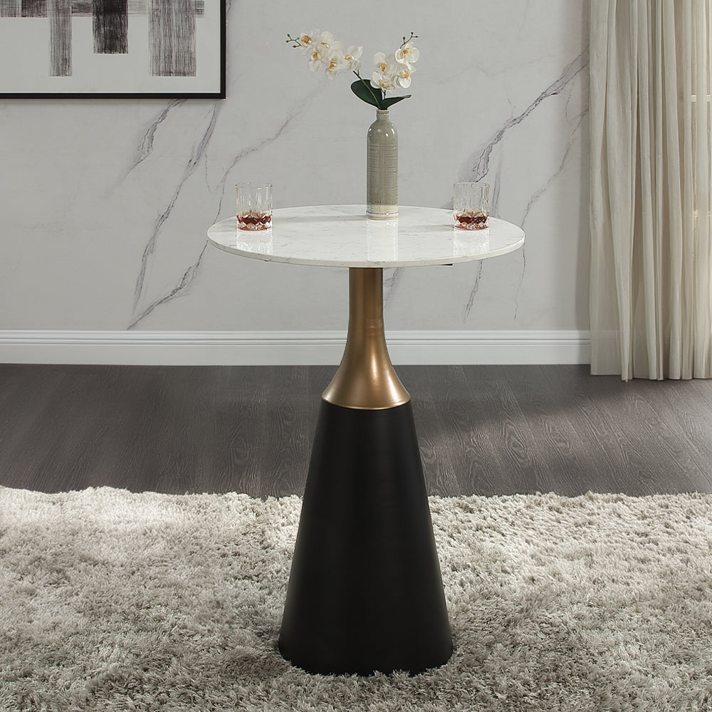 ACME Jaramillo Counter Height Table – front view – Lusso Furniture Miami