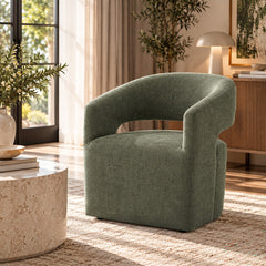 ACME Libni Swivel Arm Chair – view 17 – Lusso Furniture Miami
