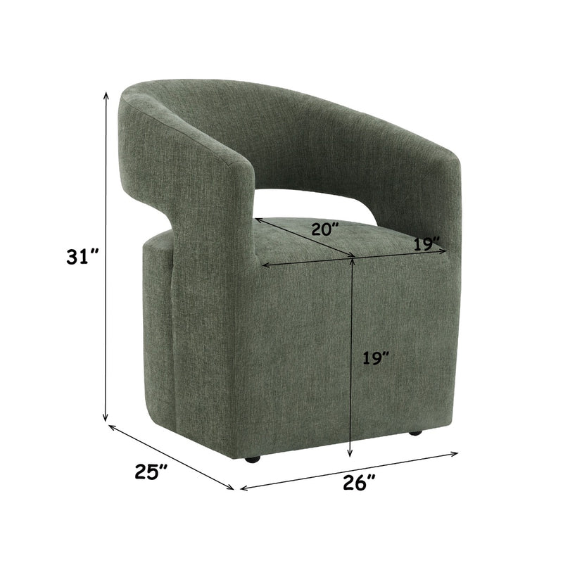 ACME Libni Swivel Arm Chair-zoom-