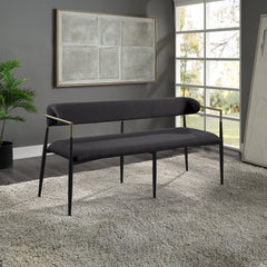 ACME Jaramillo Bench – front view – Lusso Furniture Miami