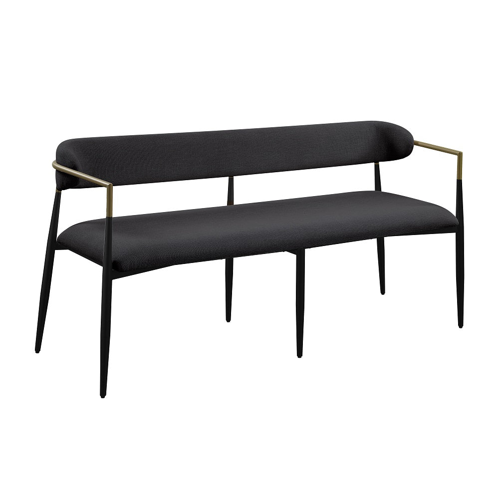 ACME Jaramillo Bench – angle view – Lusso Furniture Miami