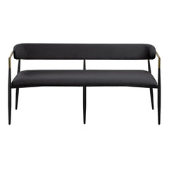 ACME Jaramillo Bench – side view – Lusso Furniture Miami