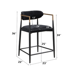 ACME Jaramillo Counter Height Chair – view 13 – Lusso Furniture Miami
