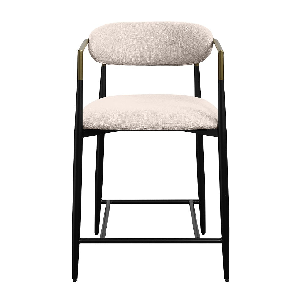 ACME Jaramillo Counter Height Chair – side view – Lusso Furniture Miami