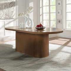 ACME Gamarya Dining Table – front view – Lusso Furniture Miami