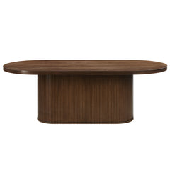 ACME Gamarya Dining Table – side view – Lusso Furniture Miami