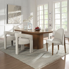 ACME Gamarya Dining Table – room setting – Lusso Furniture Miami