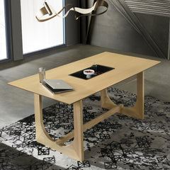 ACME Blayde Dining Table – front view – Lusso Furniture Miami