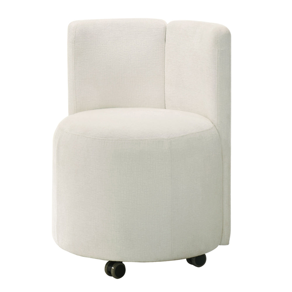ACME Blayde Swivel Side Chair Set of 2 – angle view – Lusso Furniture Miami