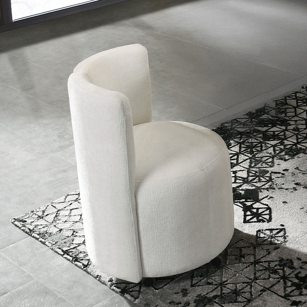 ACME Blayde Swivel Side Chair Set of 2 – front view – Lusso Furniture Miami