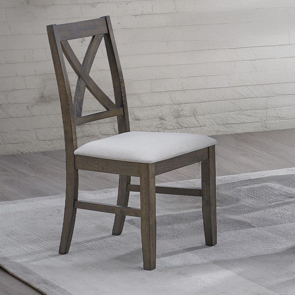 ACME Marit Side Chair Set of 2 – front view – Lusso Furniture Miami