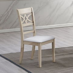 ACME Ferris Side Chair Set of 2 – front view – Lusso Furniture Miami
