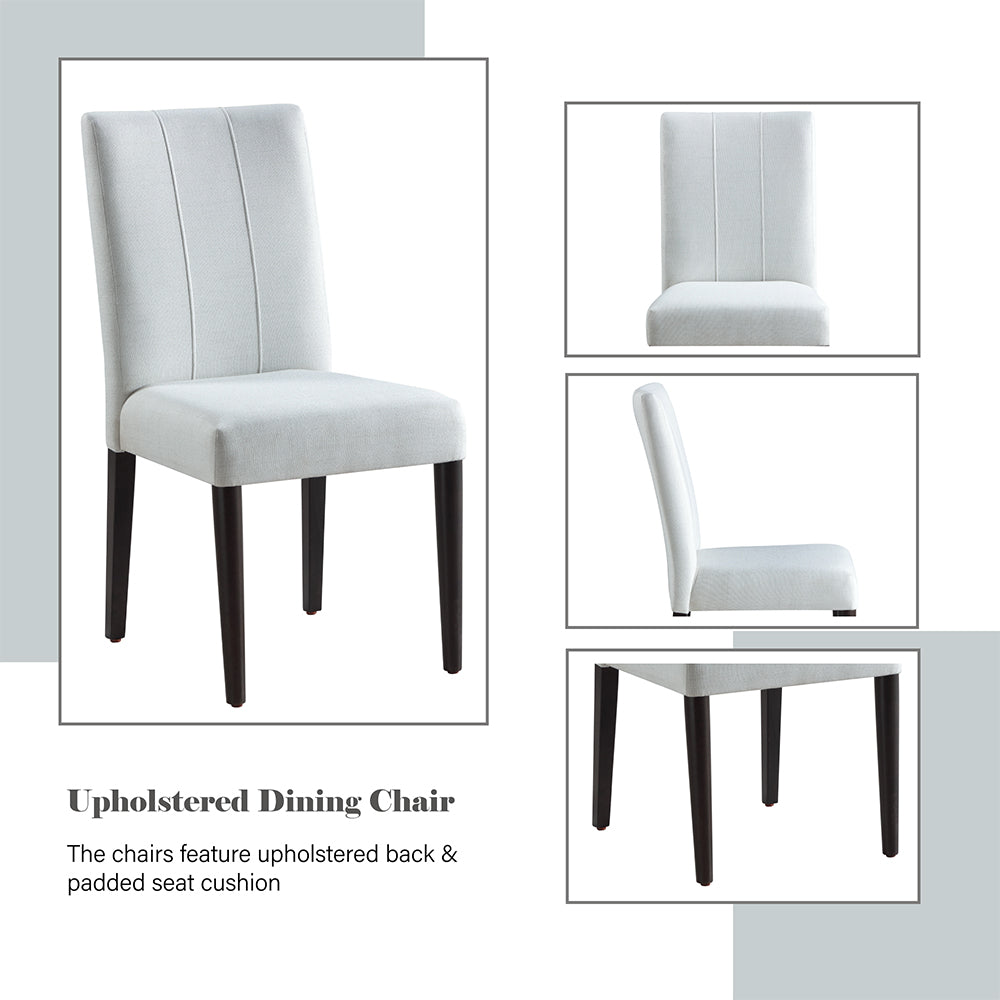 ACME Carena Side Chair Set of 2 – top view – Lusso Furniture Miami