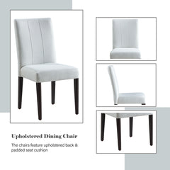 ACME Carena Side Chair Set of 2 – top view – Lusso Furniture Miami