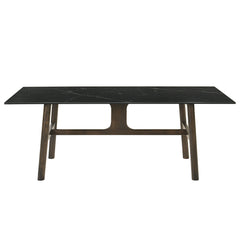 ACME Destin Dining Table – side view – Lusso Furniture Miami