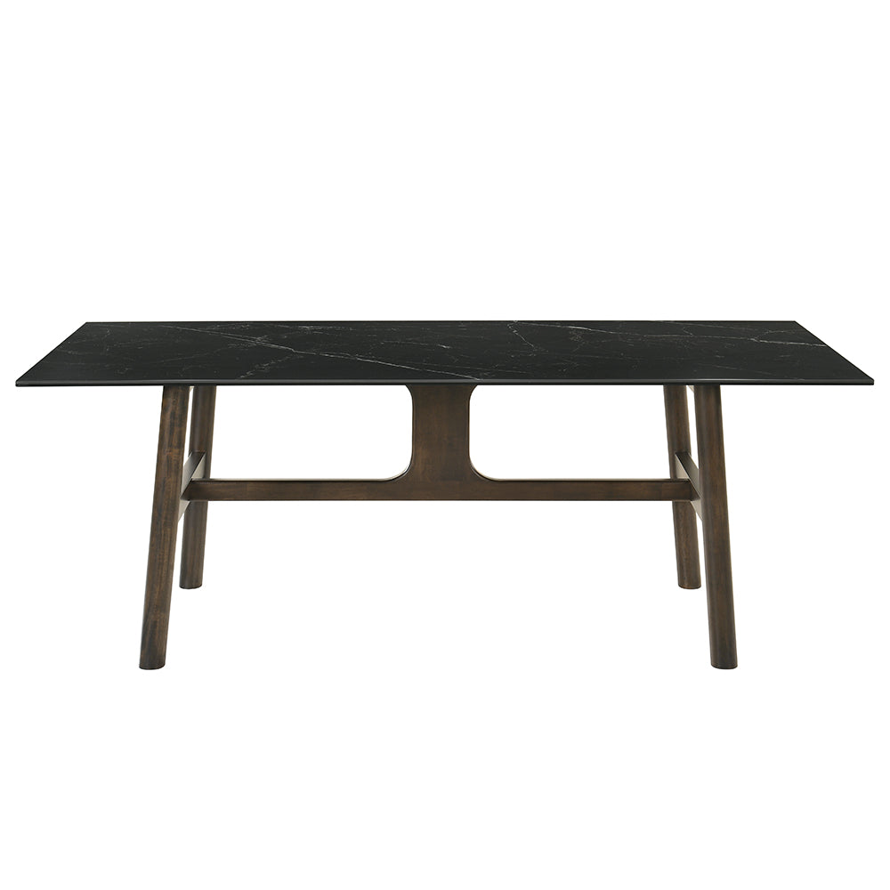 ACME Destin Dining Table – side view – Lusso Furniture Miami