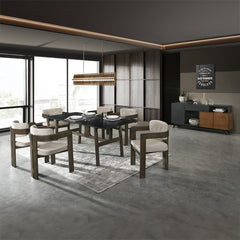 ACME Destin Dining Table – back view – Lusso Furniture Miami