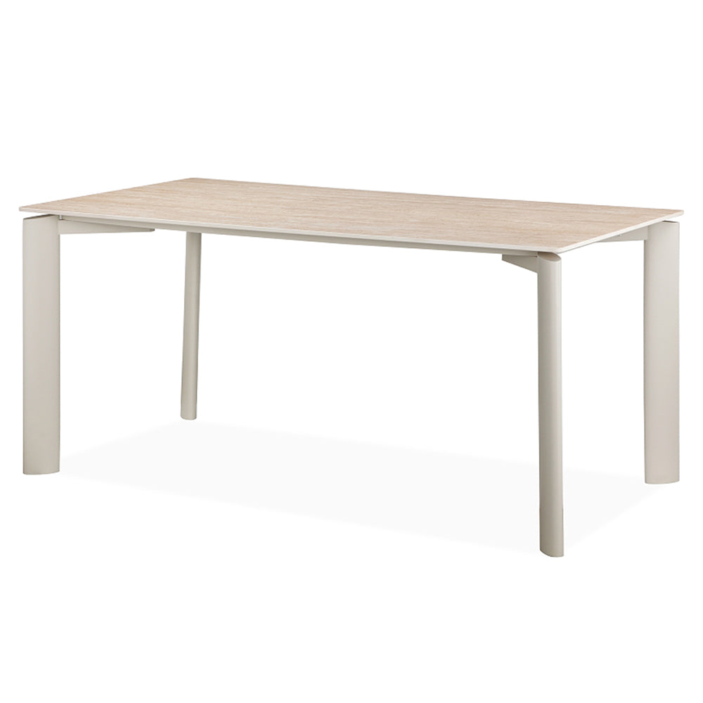 ACME Ingram Dining Table – angle view – Lusso Furniture Miami