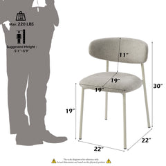 ACME Ingram Side Chair Set of 2 – finish detail – Lusso Furniture Miami