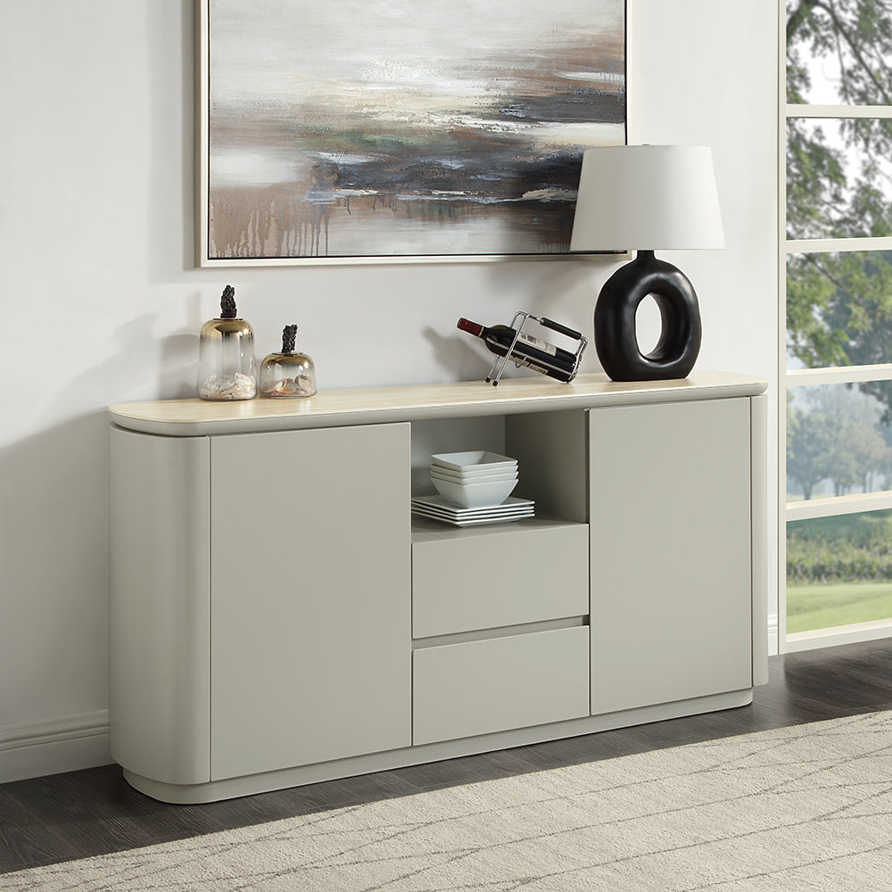 ACME Ingram Server – front view – Lusso Furniture Miami
