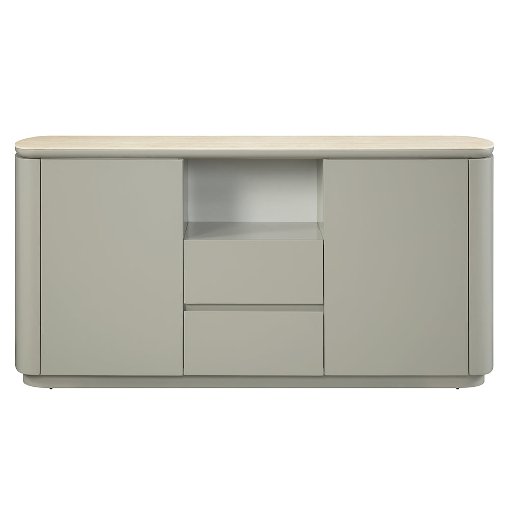 ACME Ingram Server – angle view – Lusso Furniture Miami