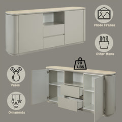 ACME Ingram Server – top view – Lusso Furniture Miami