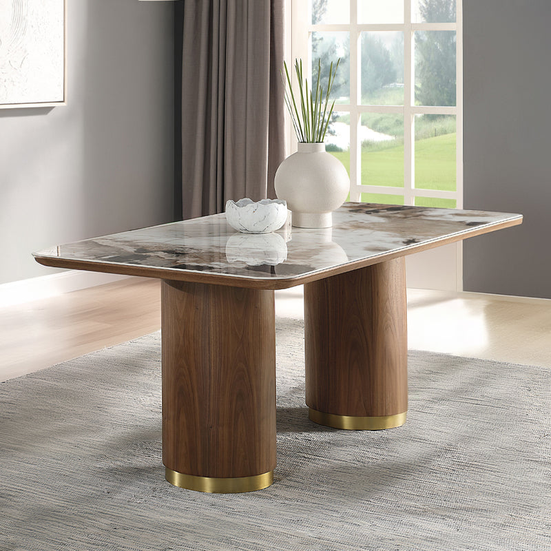 ACME Willene Ceramic Top Dining Table-zoom-