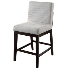 ACME Edwyn Counter Height Chair Set of 2 – angle view – Lusso Furniture Miami