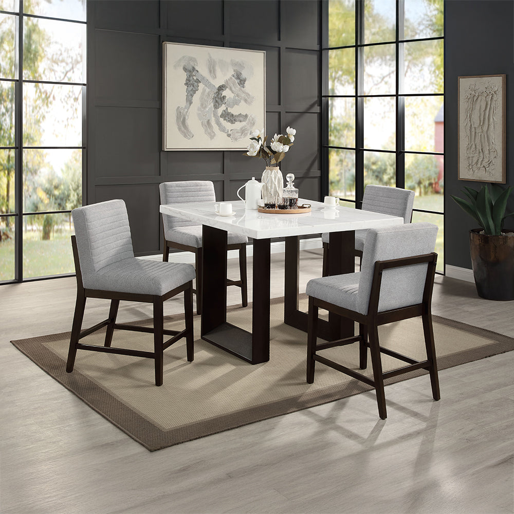 ACME Edwyn Counter Height Chair Set of 2 – alternate view – Lusso Furniture Miami