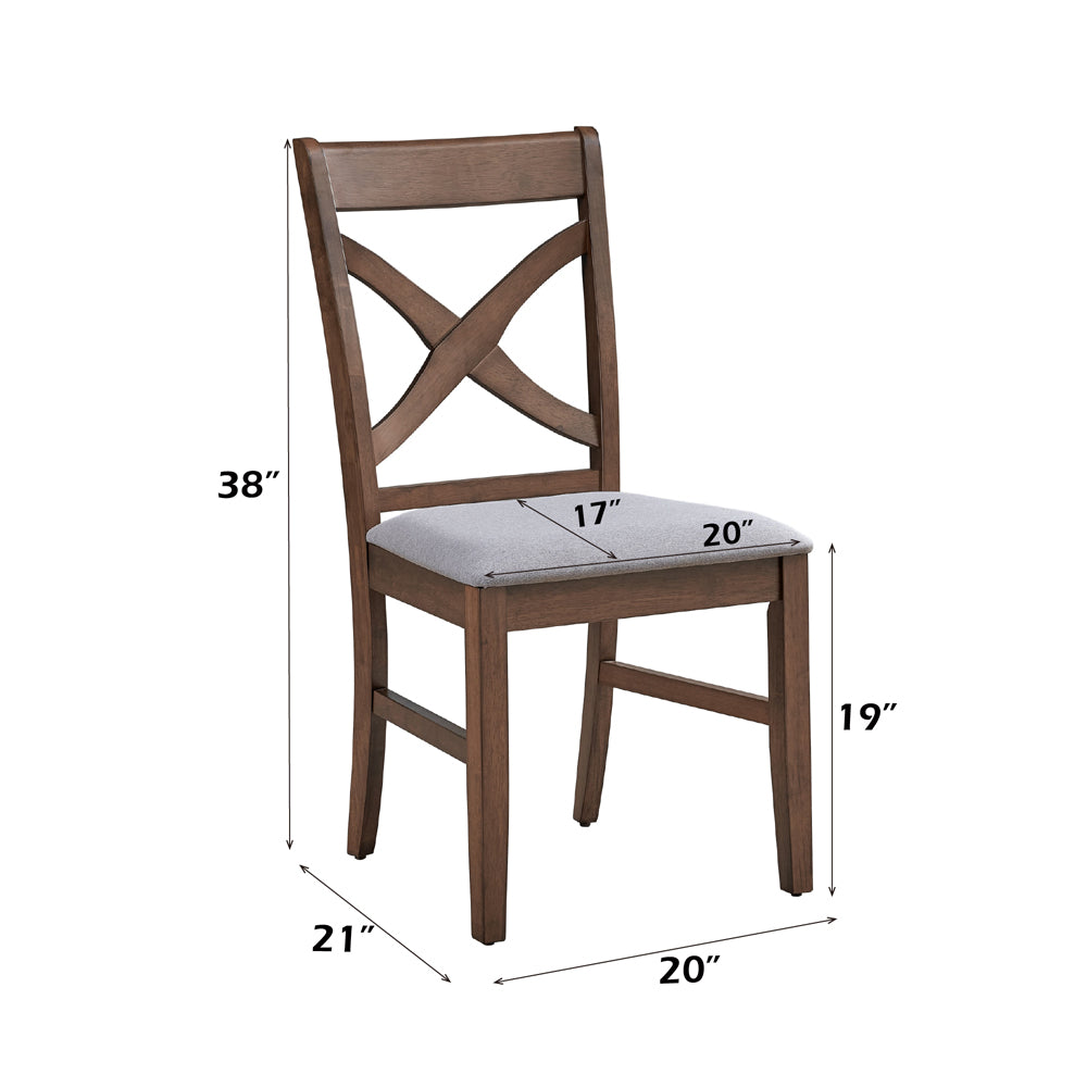 ACME Ferris Side Chair Set of 2 – view 18 – Lusso Furniture Miami