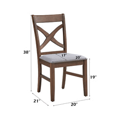 ACME Ferris Side Chair Set of 2 – view 18 – Lusso Furniture Miami